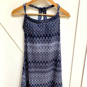 Prana athletic dress size small with a black and white design.